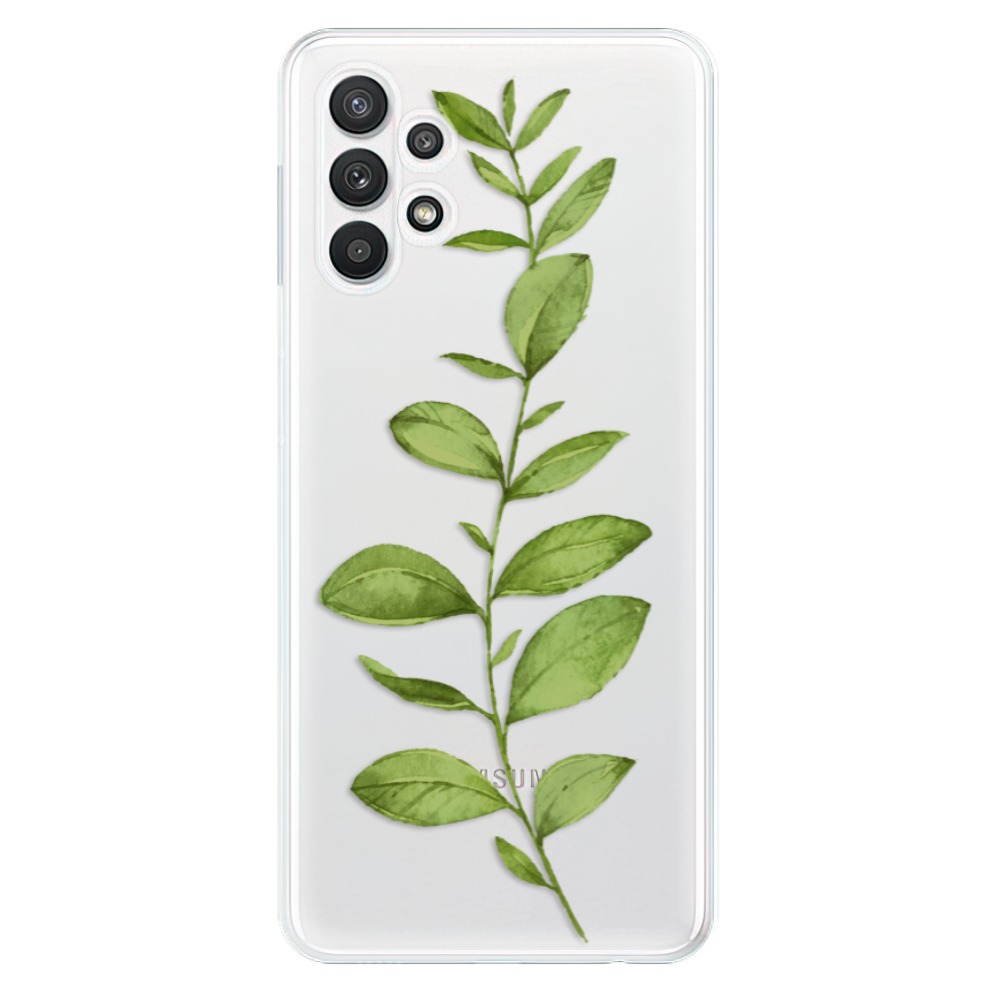 Odolné silikónové puzdro iSaprio - Green Plant 01 - Samsung Galaxy A32