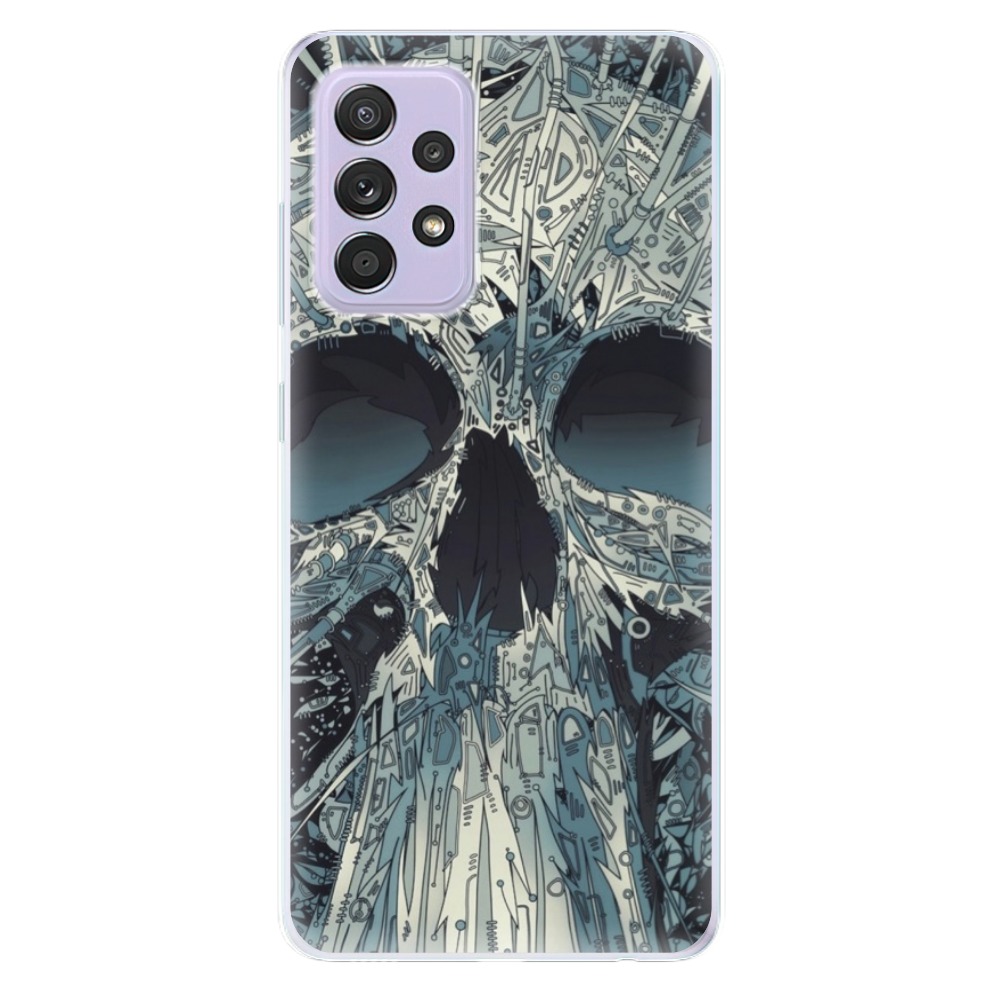 Odolné silikónové puzdro iSaprio - Abstract Skull - Samsung Galaxy A52/A52 5G