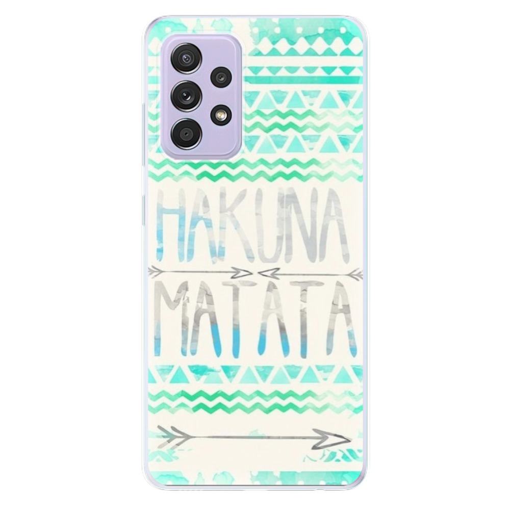 Odolné silikónové puzdro iSaprio - Hakuna Matata Green - Samsung Galaxy A52/A52 5G