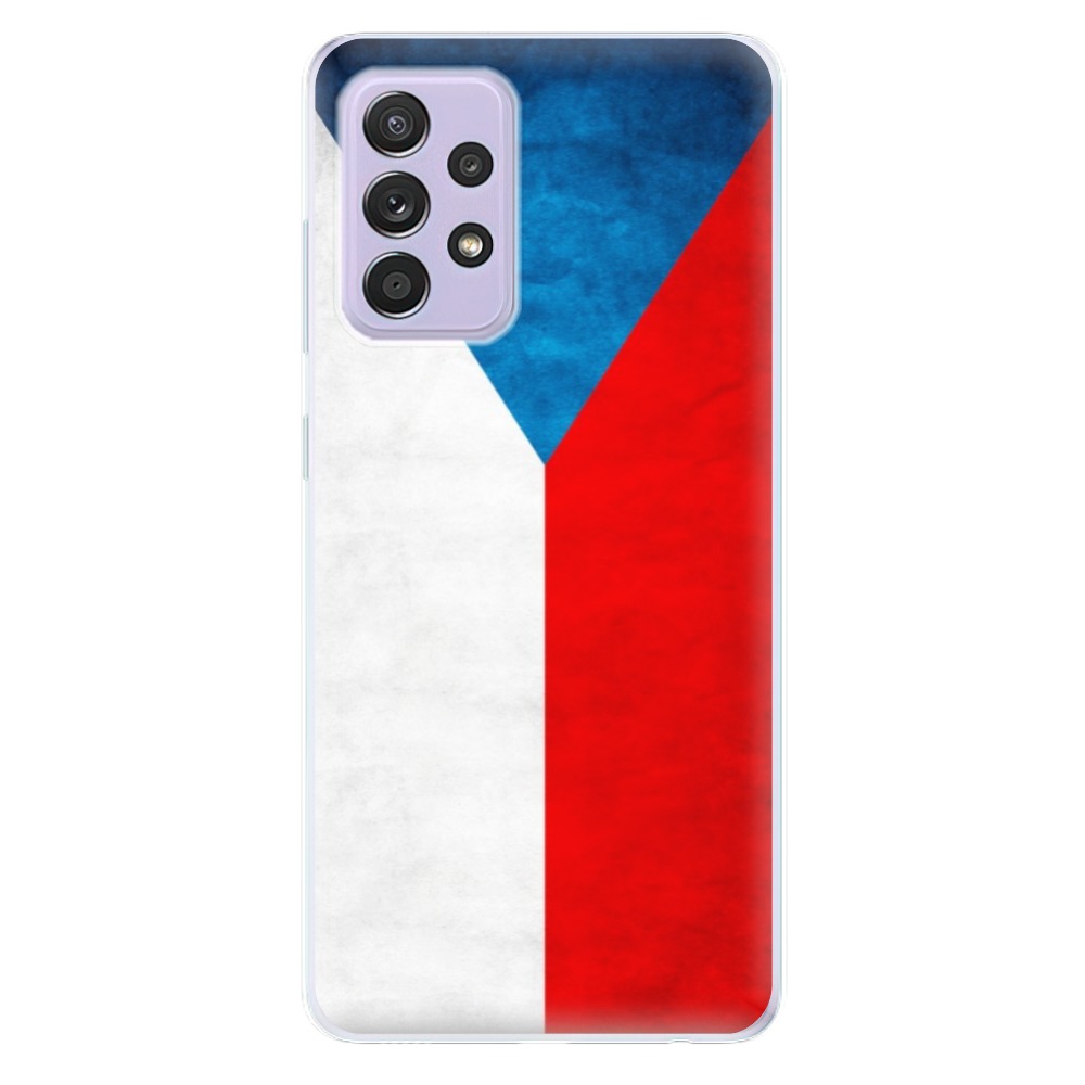 Odolné silikónové puzdro iSaprio - Czech Flag - Samsung Galaxy A52/A52 5G