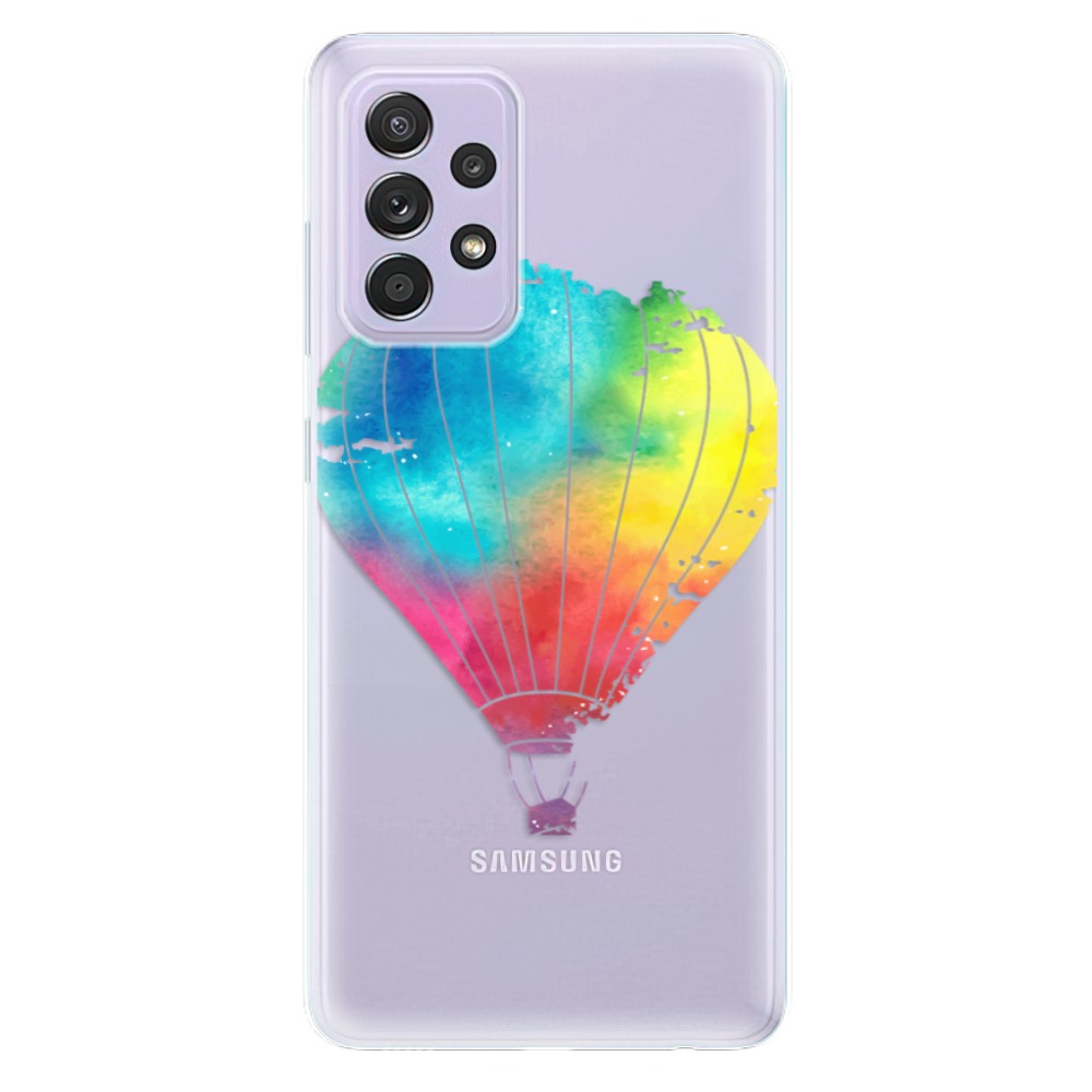 Odolné silikónové puzdro iSaprio - Flying Baloon 01 - Samsung Galaxy A52/A52 5G