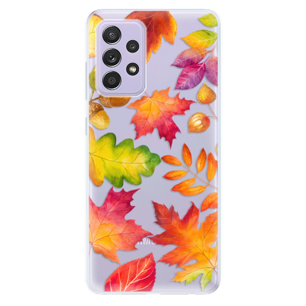 Odolné silikónové puzdro iSaprio - Autumn Leaves 01 - Samsung Galaxy A52/A52 5G