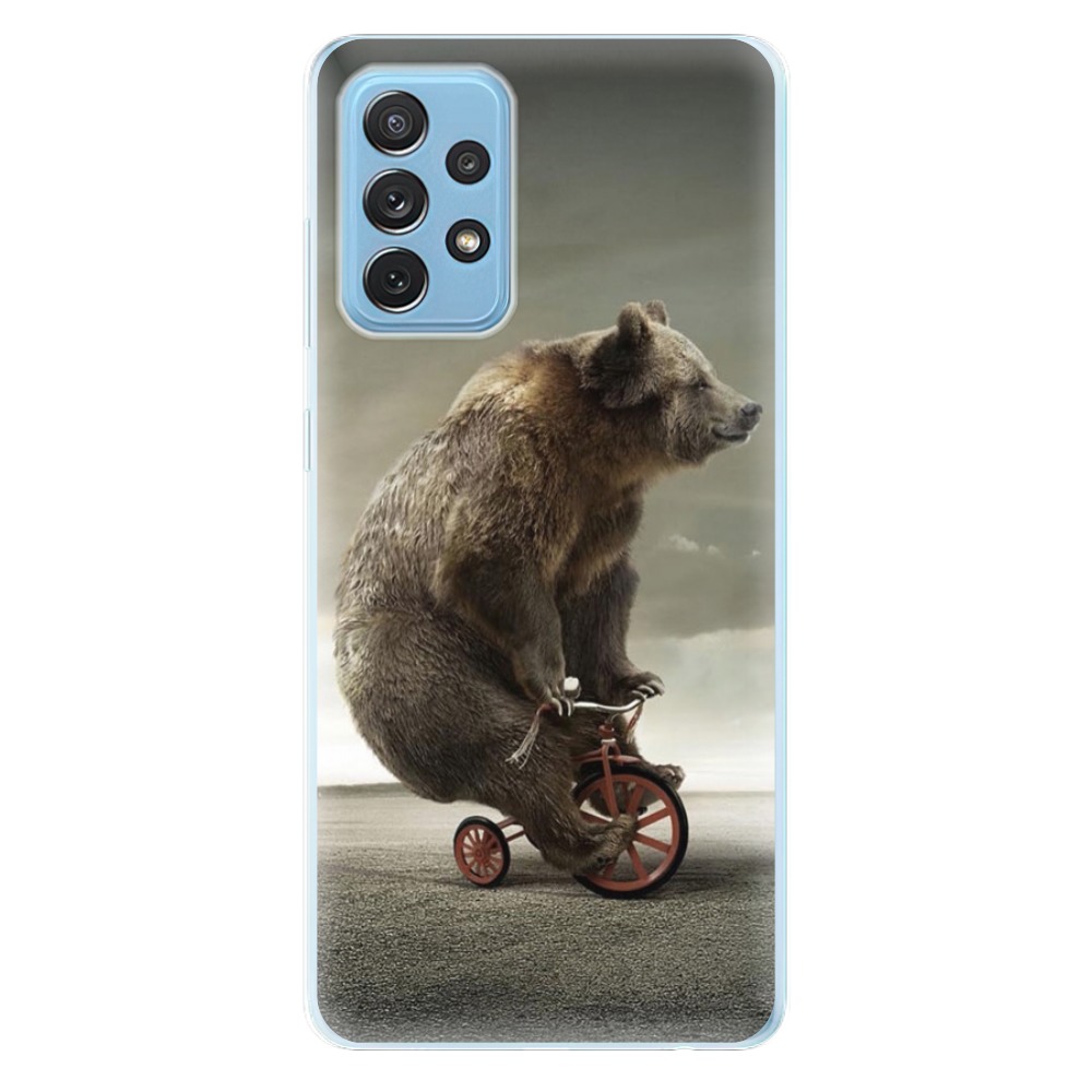 Odolné silikónové puzdro iSaprio - Bear 01 - Samsung Galaxy A72