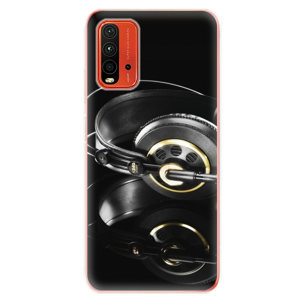 Odolné silikónové puzdro iSaprio - Headphones 02 - Xiaomi Redmi 9T