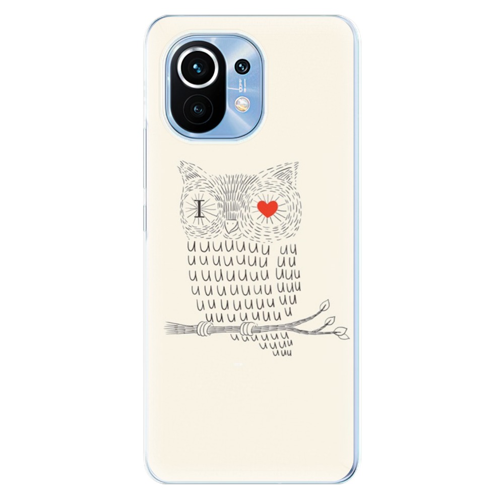 Odolné silikónové puzdro iSaprio - I Love You 01 - Xiaomi Mi 11