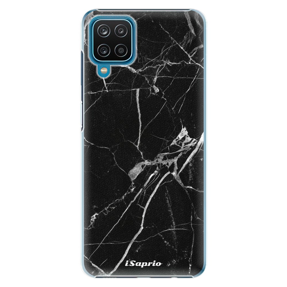 E-shop Plastové puzdro iSaprio - Black Marble 18 - Samsung Galaxy A12
