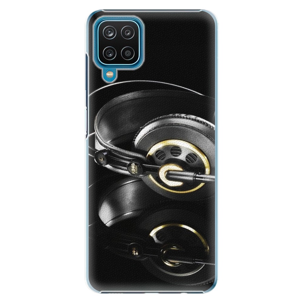 Plastové puzdro iSaprio - Headphones 02 - Samsung Galaxy A12