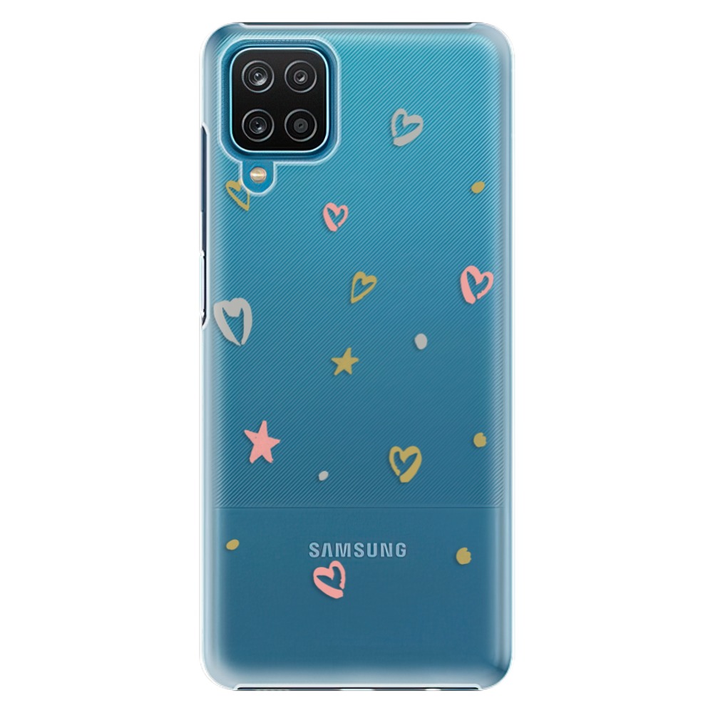 Plastové puzdro iSaprio - Lovely Pattern - Samsung Galaxy A12