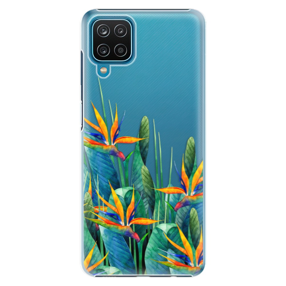 Plastové puzdro iSaprio - Exotic Flowers - Samsung Galaxy A12