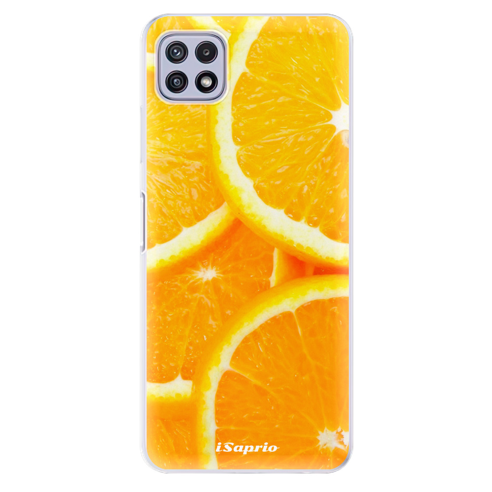 Odolné silikónové puzdro iSaprio - Orange 10 - Samsung Galaxy A22 5G