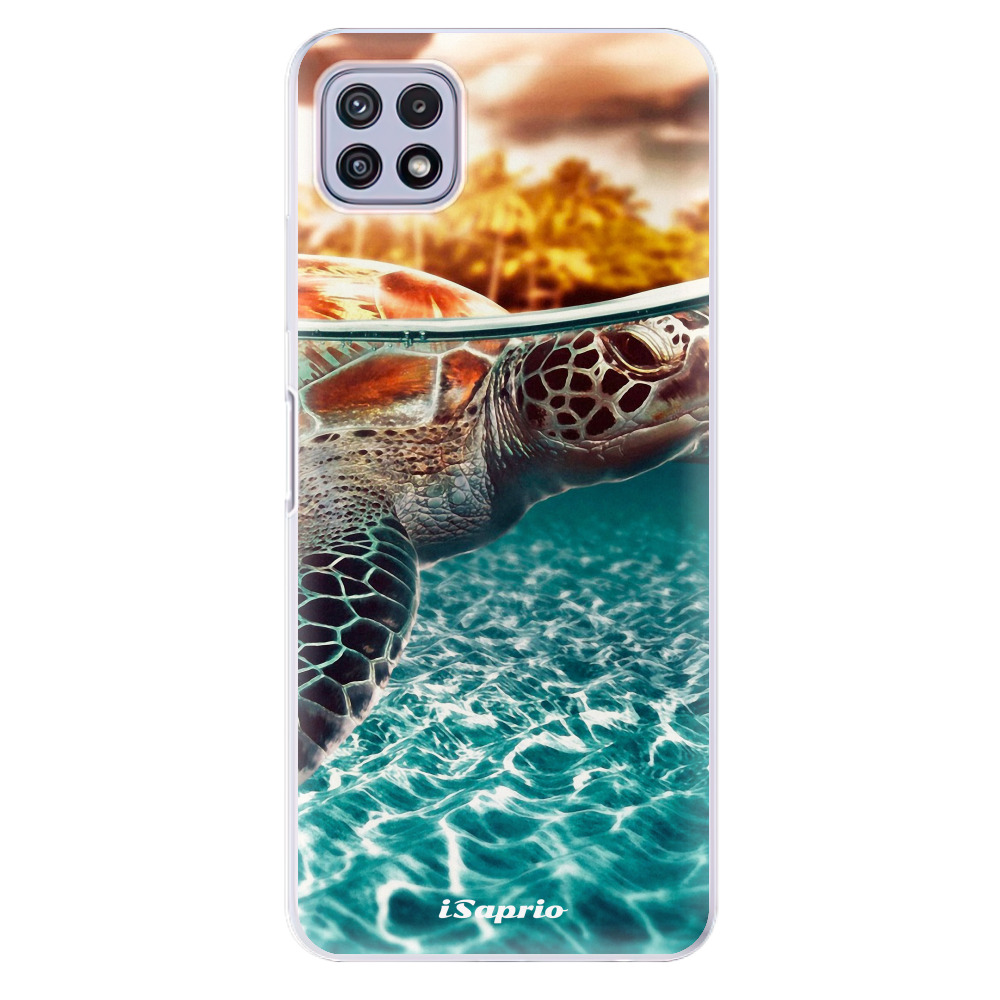 Odolné silikónové puzdro iSaprio - Turtle 01 - Samsung Galaxy A22 5G