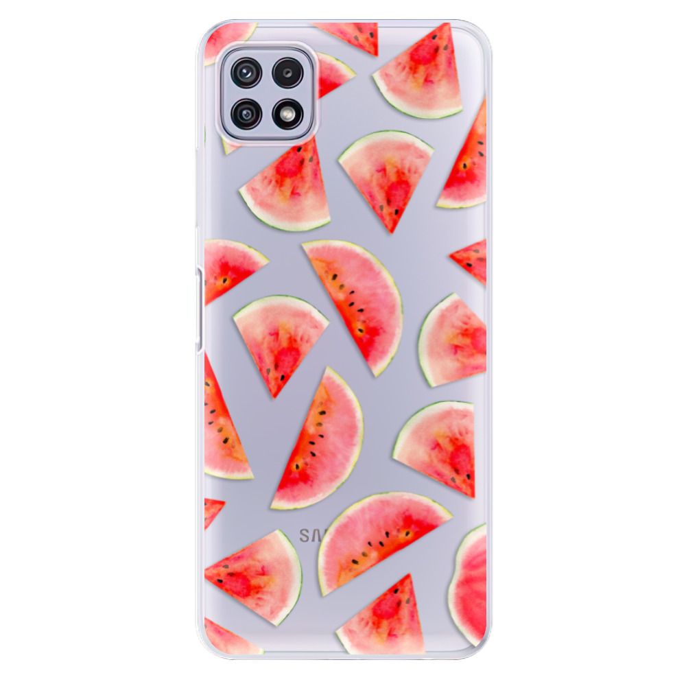 Odolné silikónové puzdro iSaprio - Melon Pattern 02 - Samsung Galaxy A22 5G