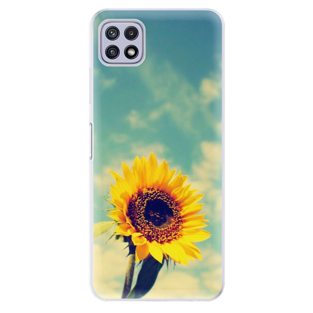 Odolné silikónové puzdro iSaprio - Sunflower 01 - Samsung Galaxy A22 5G
