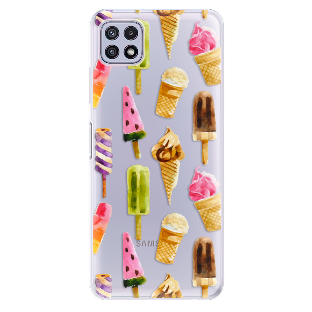 Odolné silikónové puzdro iSaprio - Ice Cream - Samsung Galaxy A22 5G