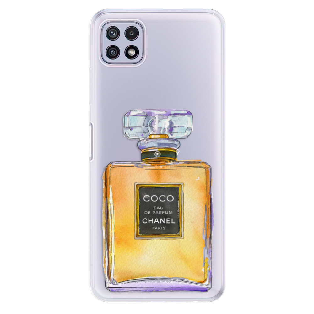 Odolné silikónové puzdro iSaprio - Chanel Gold - Samsung Galaxy A22 5G