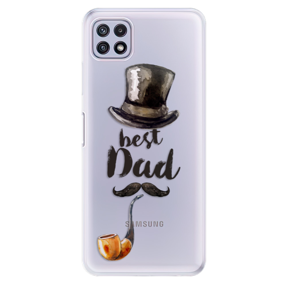 Odolné silikónové puzdro iSaprio - Best Dad - Samsung Galaxy A22 5G