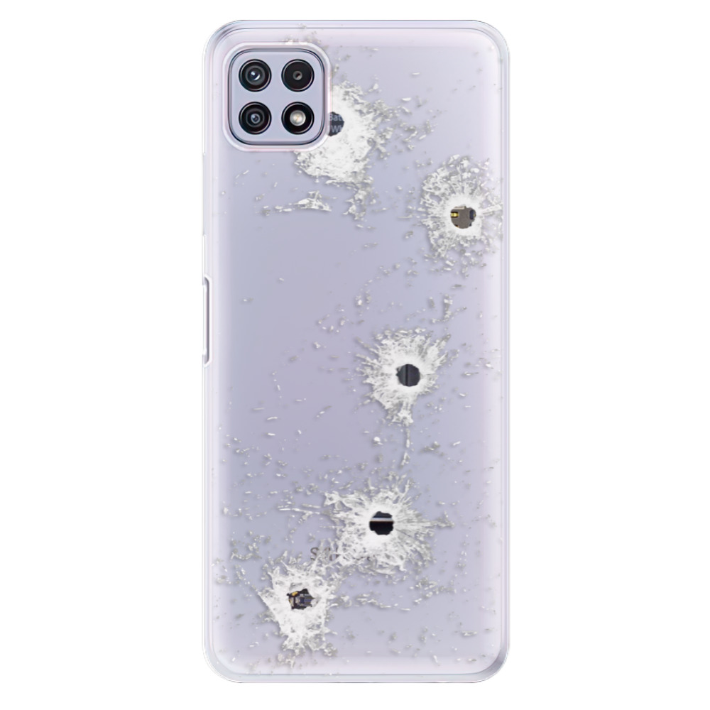 Odolné silikónové puzdro iSaprio - Gunshots - Samsung Galaxy A22 5G