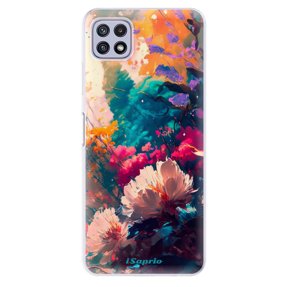 Odolné silikónové puzdro iSaprio - Flower Design - Samsung Galaxy A22 5G