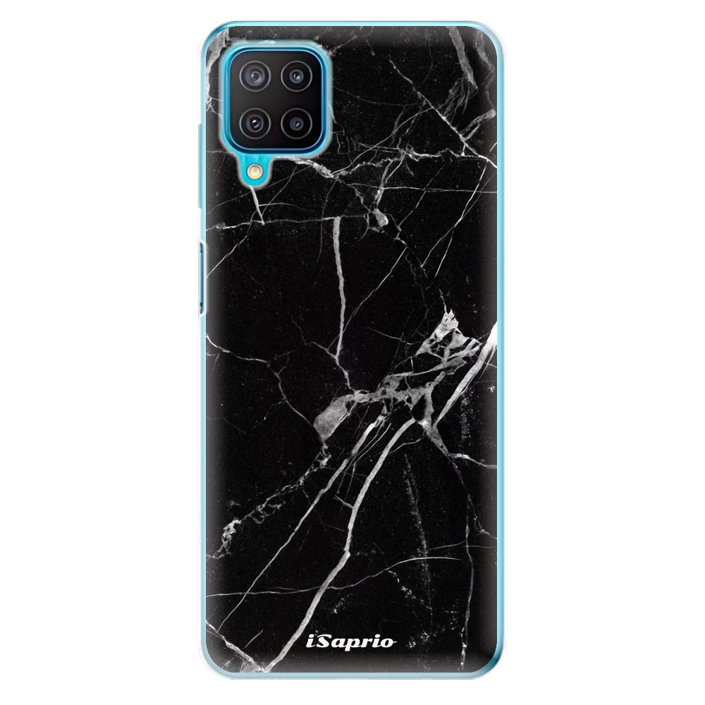 E-shop Odolné silikónové puzdro iSaprio - Black Marble 18 - Samsung Galaxy M12