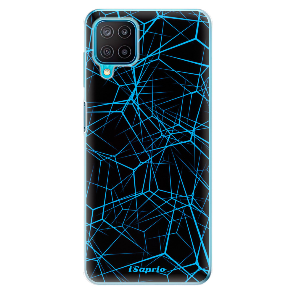 Odolné silikónové puzdro iSaprio - Abstract Outlines 12 - Samsung Galaxy M12