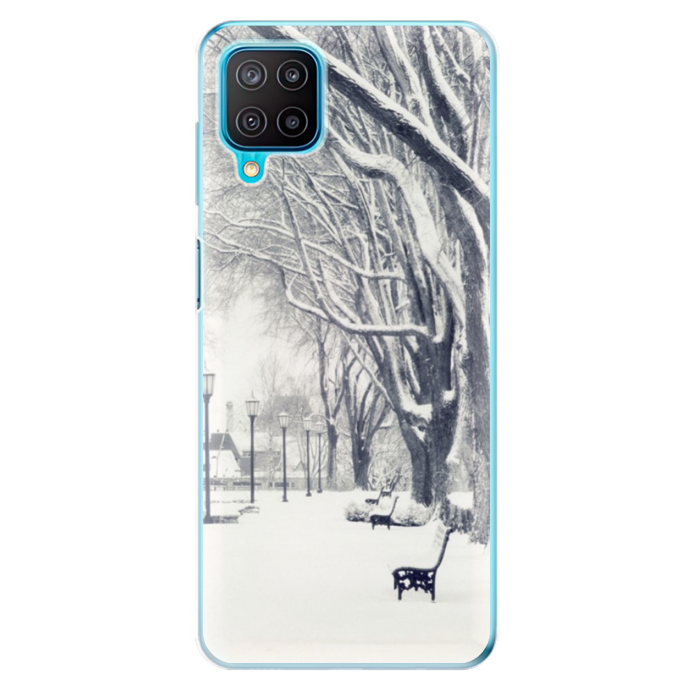 Odolné silikónové puzdro iSaprio - Snow Park - Samsung Galaxy M12