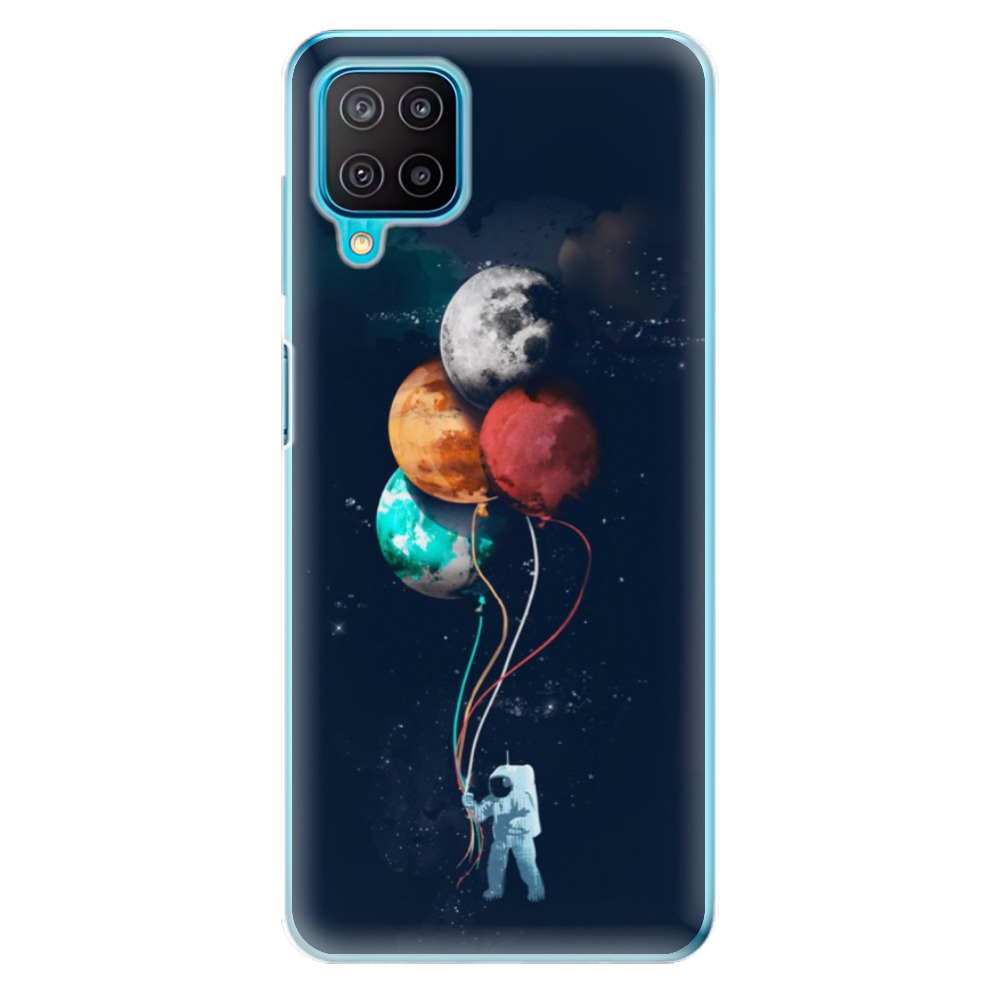 Odolné silikónové puzdro iSaprio - Balloons 02 - Samsung Galaxy M12