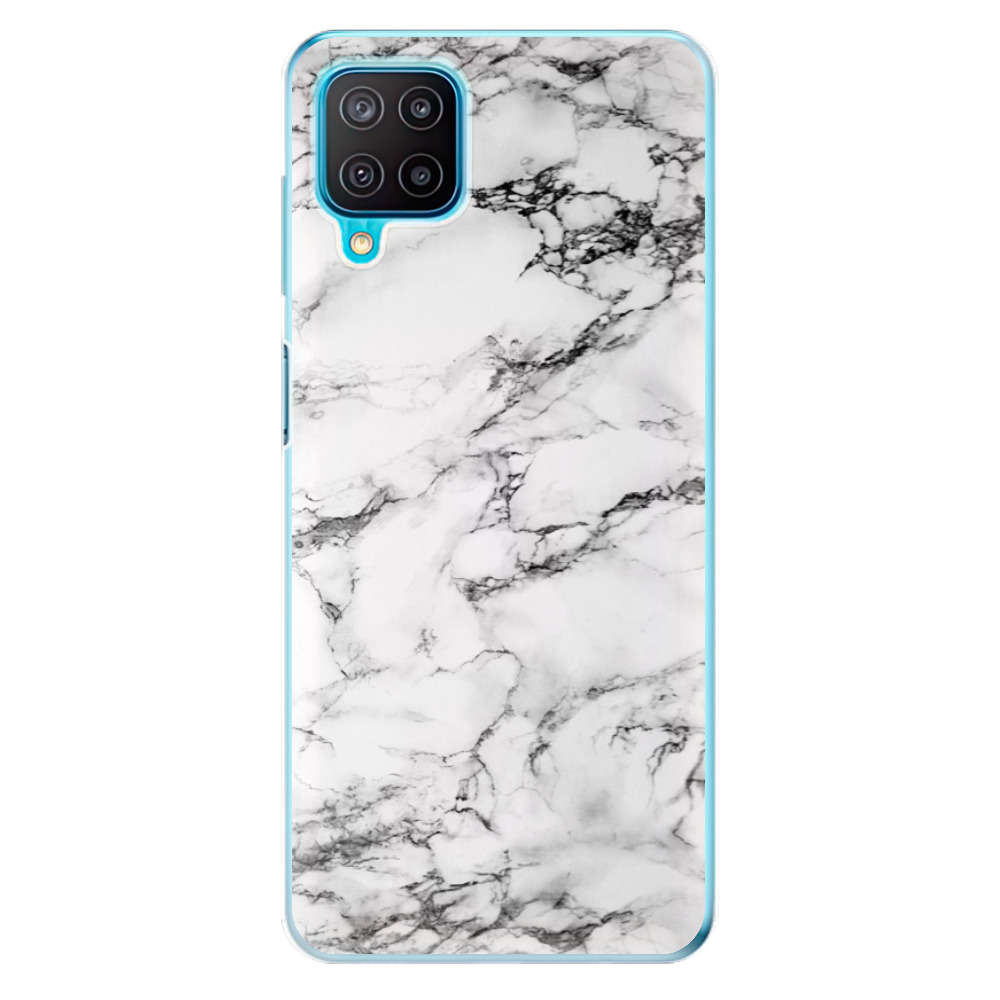 Odolné silikónové puzdro iSaprio - White Marble 01 - Samsung Galaxy M12