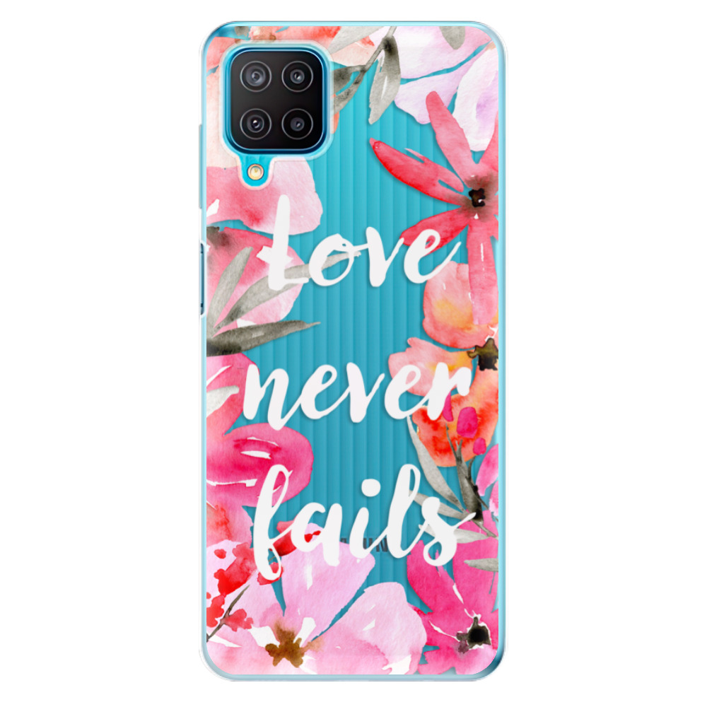 Odolné silikónové puzdro iSaprio - Love Never Fails - Samsung Galaxy M12