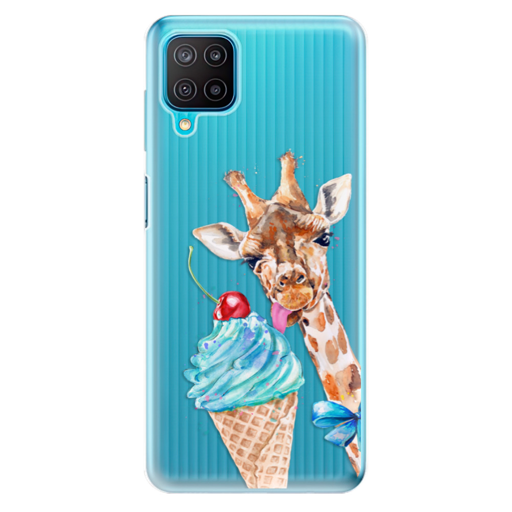 Odolné silikónové puzdro iSaprio - Love Ice-Cream - Samsung Galaxy M12