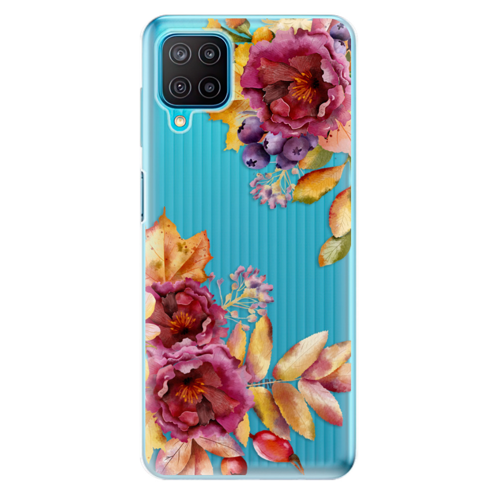 Odolné silikónové puzdro iSaprio - Fall Flowers - Samsung Galaxy M12