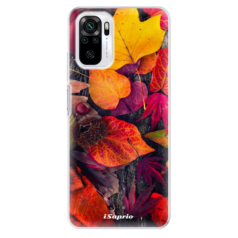 Odolné silikónové puzdro iSaprio - Autumn Leaves 03 - Xiaomi Redmi Note 10 / Note 10S