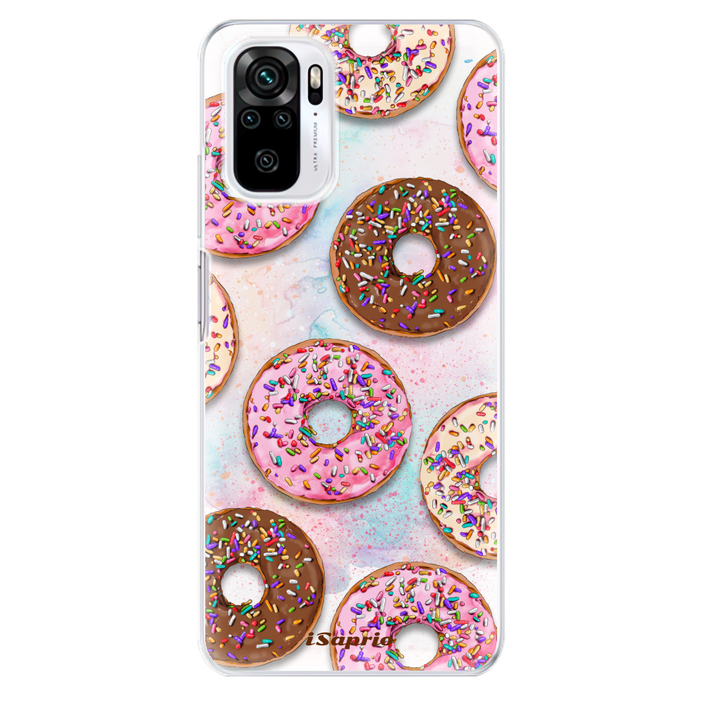 Odolné silikónové puzdro iSaprio - Donuts 11 - Xiaomi Redmi Note 10 / Note 10S