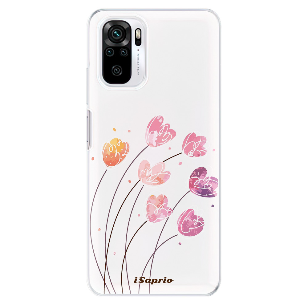 Odolné silikónové puzdro iSaprio - Flowers 14 - Xiaomi Redmi Note 10 / Note 10S
