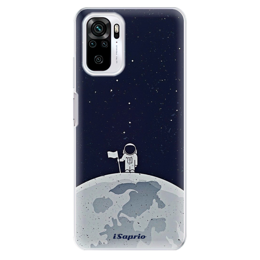 Odolné silikónové puzdro iSaprio - On The Moon 10 - Xiaomi Redmi Note 10 / Note 10S