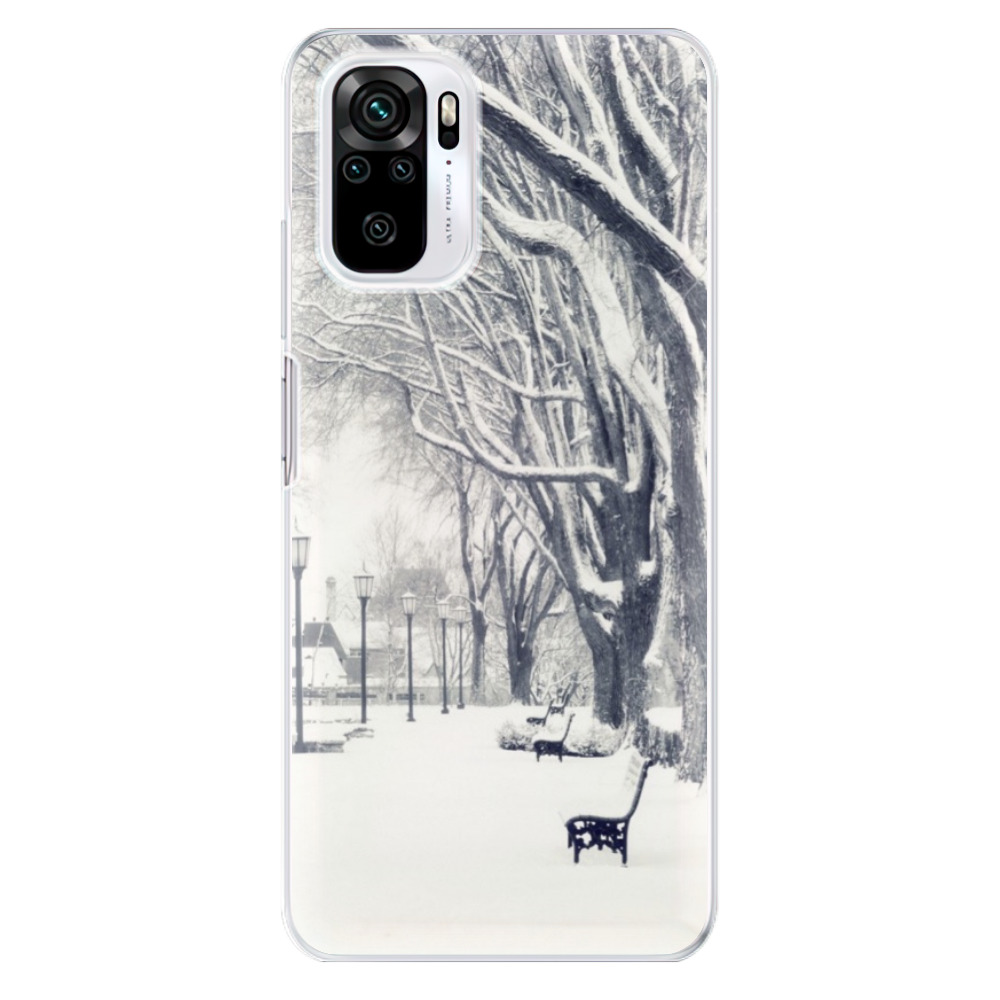 Odolné silikónové puzdro iSaprio - Snow Park - Xiaomi Redmi Note 10 / Note 10S