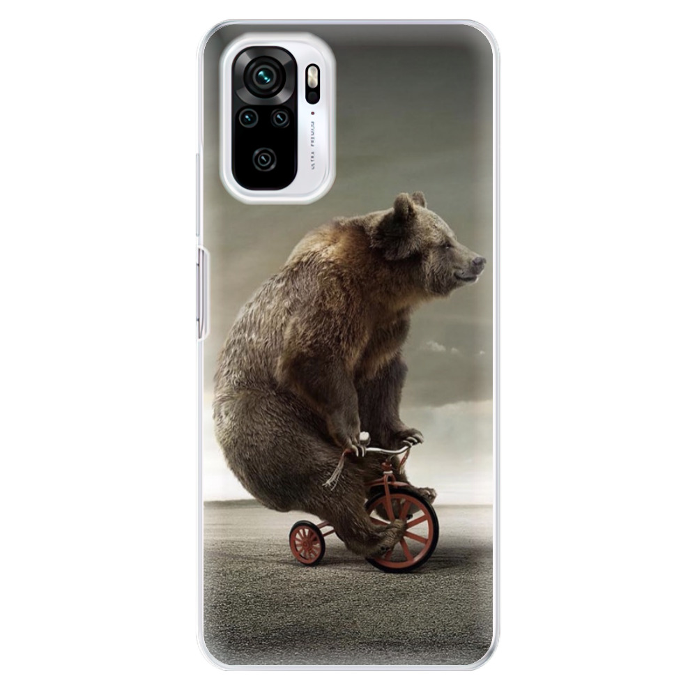 Odolné silikónové puzdro iSaprio - Bear 01 - Xiaomi Redmi Note 10 / Note 10S