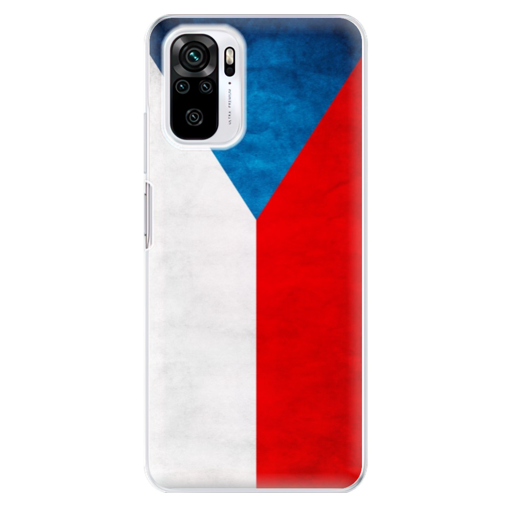 Odolné silikónové puzdro iSaprio - Czech Flag - Xiaomi Redmi Note 10 / Note 10S