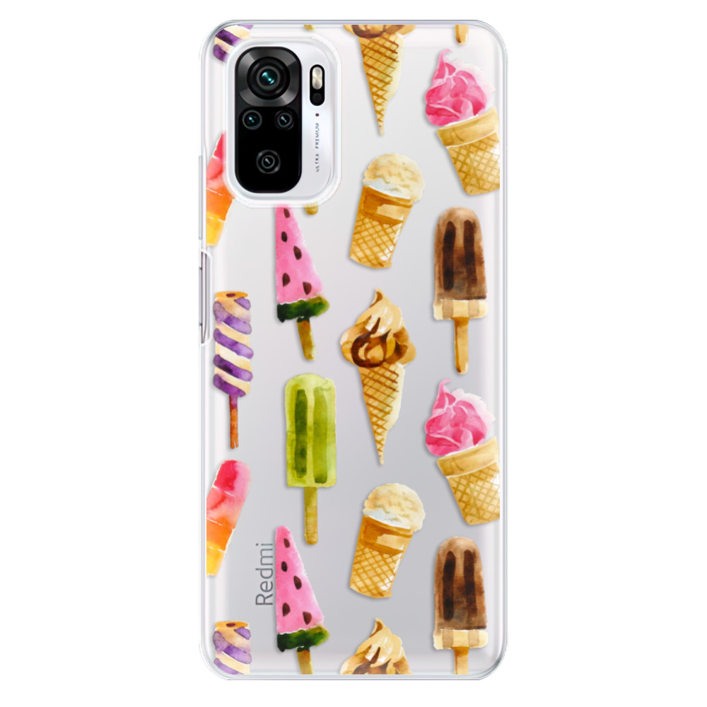Odolné silikónové puzdro iSaprio - Ice Cream - Xiaomi Redmi Note 10 / Note 10S