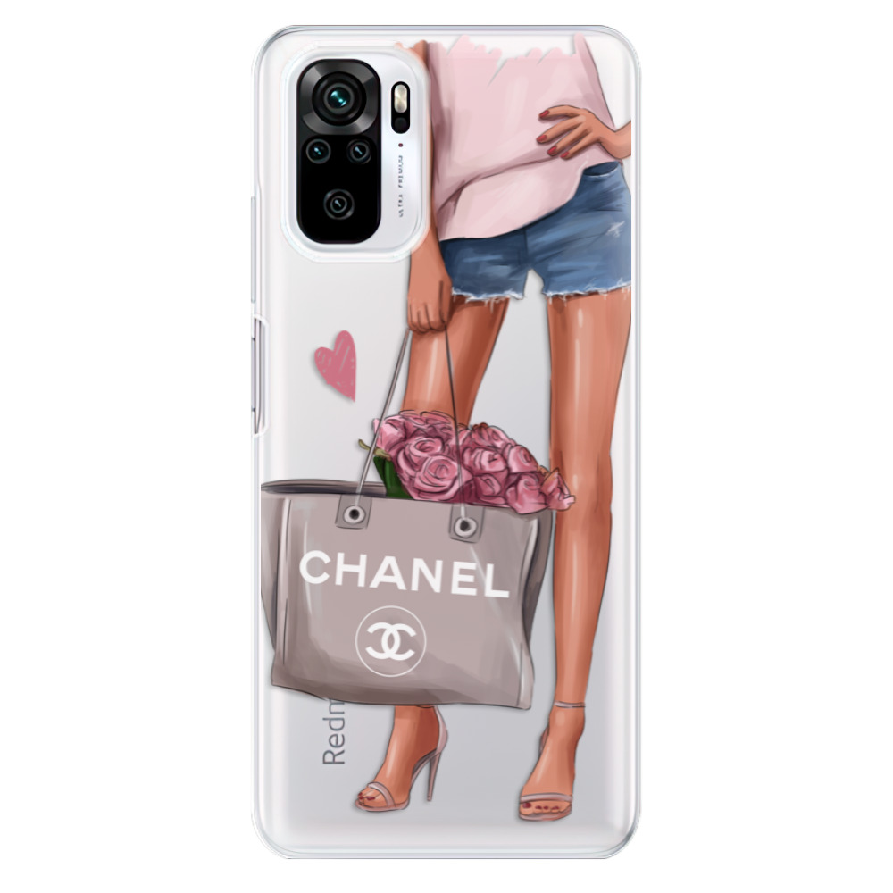 Odolné silikónové puzdro iSaprio - Fashion Bag - Xiaomi Redmi Note 10 / Note 10S