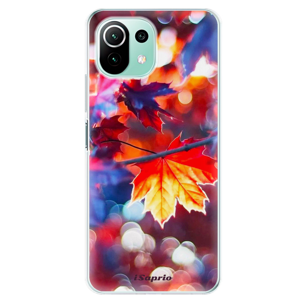 Odolné silikónové puzdro iSaprio - Autumn Leaves 02 - Xiaomi Mi 11 Lite