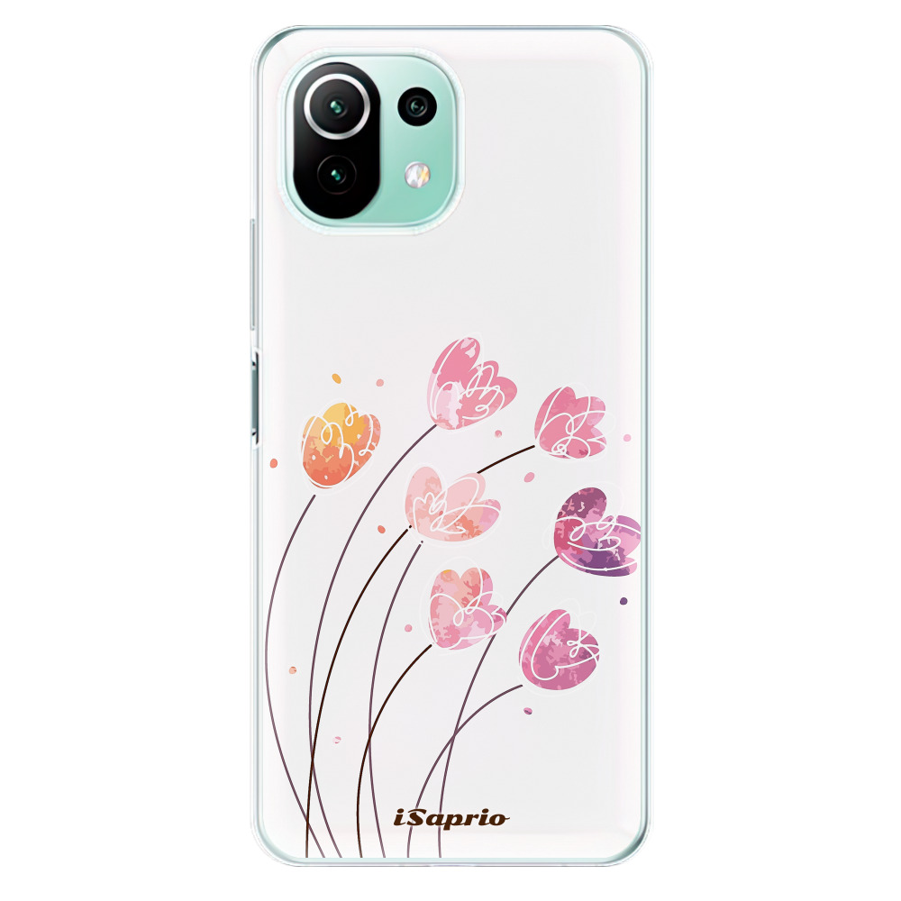 Odolné silikónové puzdro iSaprio - Flowers 14 - Xiaomi Mi 11 Lite