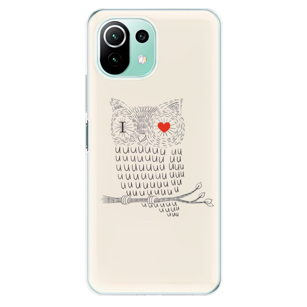 Odolné silikónové puzdro iSaprio - I Love You 01 - Xiaomi Mi 11 Lite