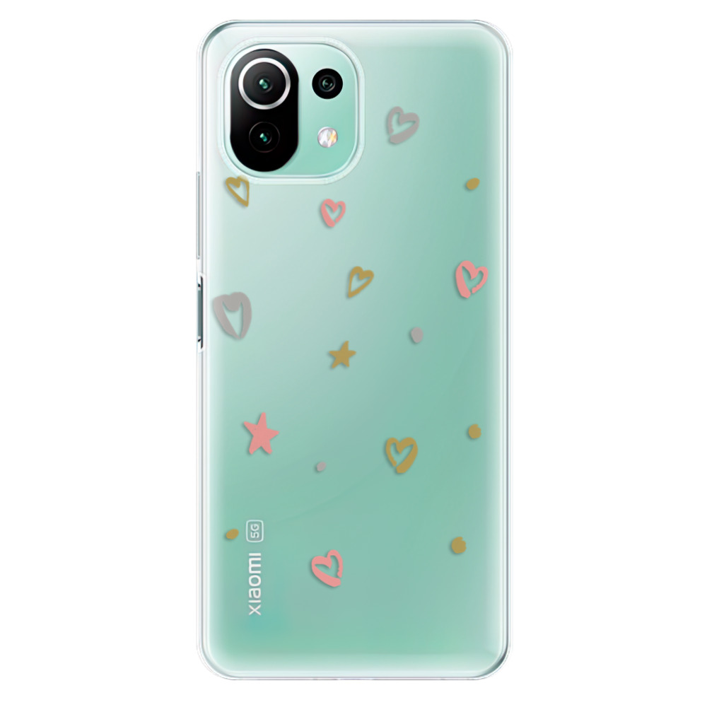 Odolné silikónové puzdro iSaprio - Lovely Pattern - Xiaomi Mi 11 Lite