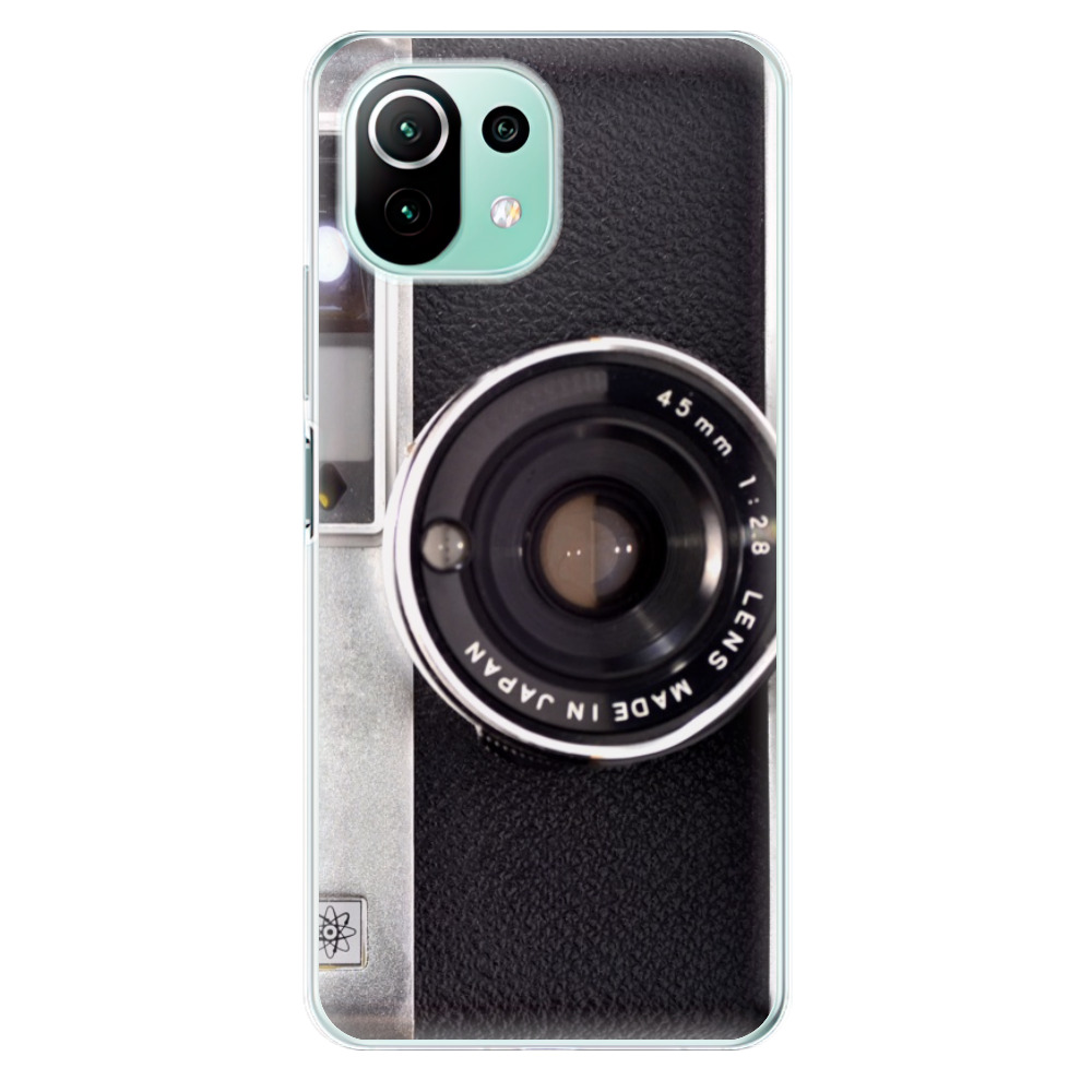 Odolné silikónové puzdro iSaprio - Vintage Camera 01 - Xiaomi Mi 11 Lite