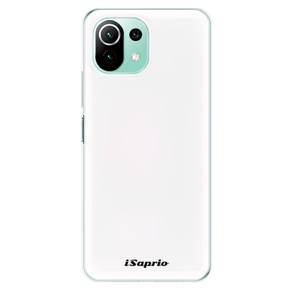 Odolné silikónové puzdro iSaprio - 4Pure - bílý - Xiaomi Mi 11 Lite