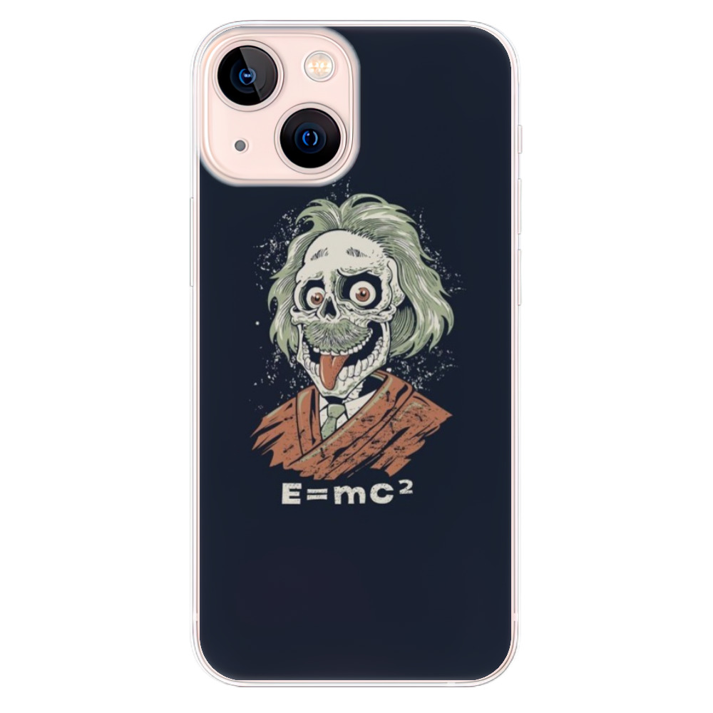 Odolné silikónové puzdro iSaprio - Einstein 01 - iPhone 13 mini