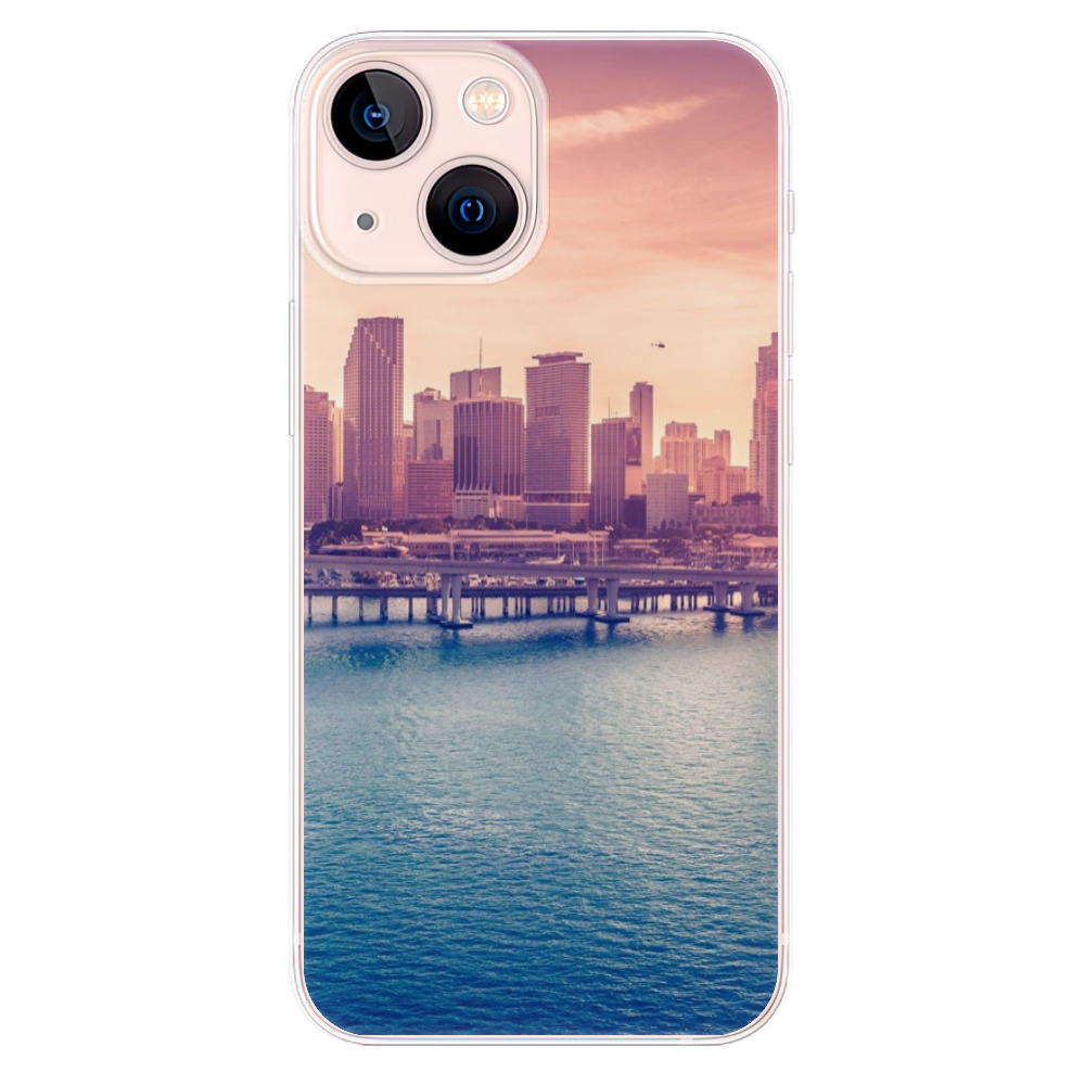 Odolné silikónové puzdro iSaprio - Morning in a City - iPhone 13 mini