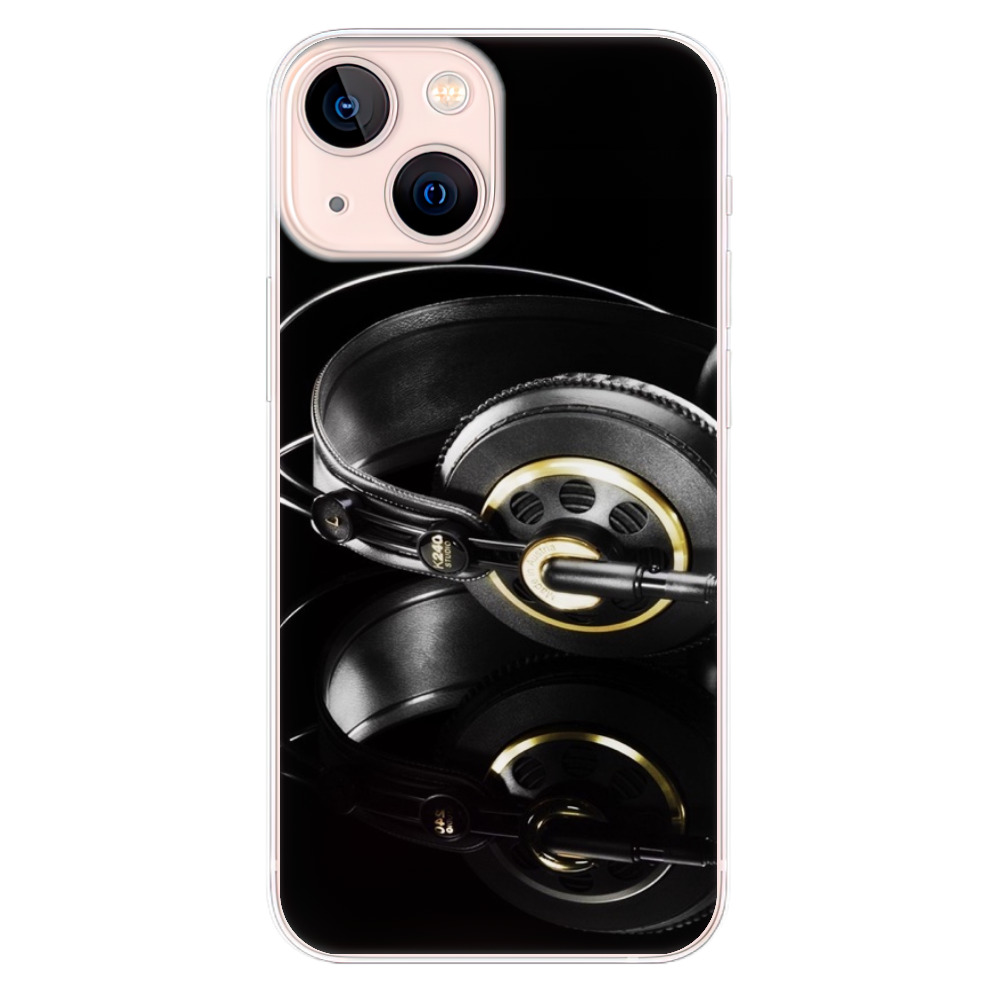 Odolné silikónové puzdro iSaprio - Headphones 02 - iPhone 13 mini
