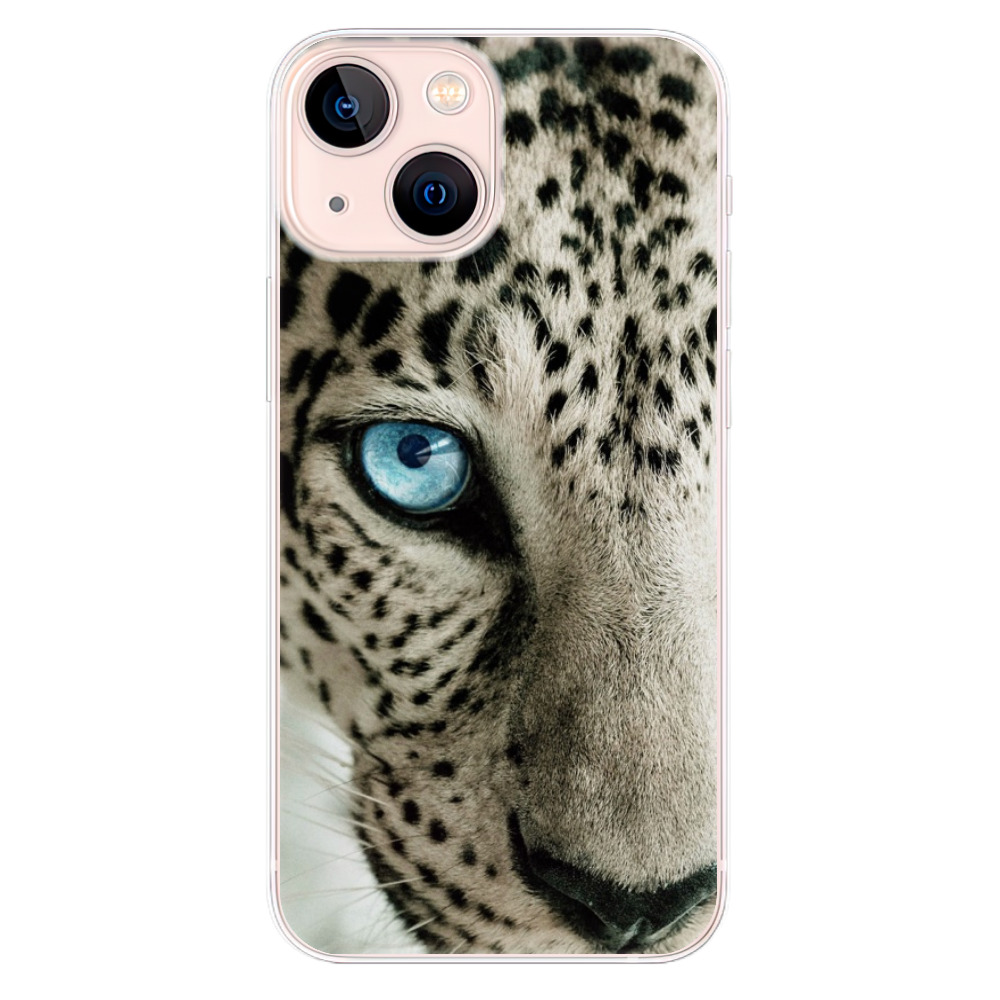 Odolné silikónové puzdro iSaprio - White Panther - iPhone 13 mini