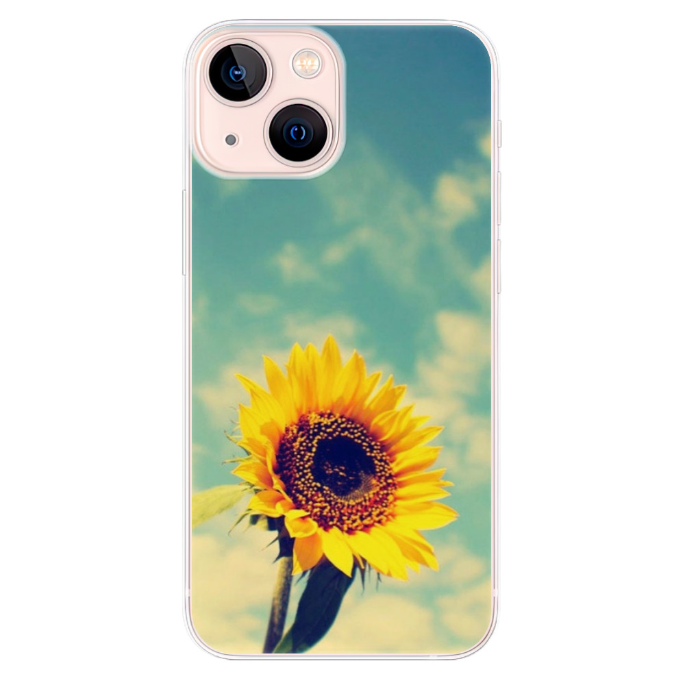 Odolné silikónové puzdro iSaprio - Sunflower 01 - iPhone 13 mini